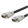 Image de Pro VGA Cable M - M 15 Meter Metal Housing. high flexible, 1920*1200, EDID, 15pins pass-through, triple shielding