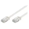 Image de MicroConnect câble de réseau - 25 cm - blanc