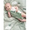 Image de Doudou attache-sucette Croco vert TU