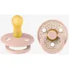 Image de Lot de 2 sucettes-tétines Studio fleur, taille 2 de 6 à 18 mois blush TU