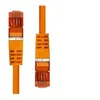 Image de ProXtend - Cordon de raccordement - RJ-45 (M) pour RJ-45 (M) - 10 m - 5.8 mm - paire torsadée écrantée (F/UTP) - CAT 6 - moulé, sans crochet, bloqué - orange
