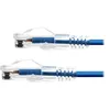 Image de ProXtend Ultra Slim - Cordon de raccordement - RJ-45 (M) pour RJ-45 (M) - 4 m - 3.6 mm - UTP - CAT 6 - sans halogène, bloqué - bleu