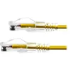 Image de ProXtend Ultra Slim - Cordon de raccordement - RJ-45 (M) pour RJ-45 (M) - 4 m - 3.6 mm - UTP - CAT 6 - sans halogène, bloqué - jaune