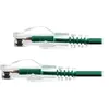 Image de ProXtend Ultra Slim - Cordon de raccordement - RJ-45 (M) pour RJ-45 (M) - 5 m - 3.6 mm - UTP - CAT 6 - sans halogène, bloqué - vert