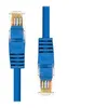 Image de ProXtend - Cordon de raccordement - RJ-45 (M) pour RJ-45 (M) - 5 m - 5.4 mm - UTP - CAT 5e - IEEE 802.3at - moulé, sans crochet, bloqué - bleu