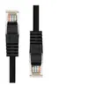 Image de ProXtend - Cordon de raccordement - RJ-45 (M) pour RJ-45 (M) - 7 m - 5.4 mm - UTP - CAT 5e - IEEE 802.3at - moulé, sans crochet, bloqué - noir