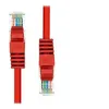 Image de ProXtend - Cordon de raccordement - RJ-45 (M) pour RJ-45 (M) - 10 m - 5.4 mm - UTP - CAT 5e - IEEE 802.3at - moulé, sans crochet, bloqué - rouge