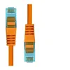 Image de ProXtend - Cordon de raccordement - RJ-45 (M) pour RJ-45 (M) - 7 m - 6 mm - UTP - CAT 6a - IEEE 802.3at - sans halogène, moulé, sans crochet, bloqué - orange