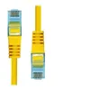 Image de ProXtend - Cordon de raccordement - RJ-45 (M) pour RJ-45 (M) - 10 m - 6 mm - UTP - CAT 6a - IEEE 802.3at - sans halogène, moulé, sans crochet, bloqué - jaune