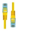 Image de ProXtend - Cordon de raccordement - RJ-45 (M) pour RJ-45 (M) - 15 m - 6 mm - UTP - CAT 6a - IEEE 802.3at - sans halogène, moulé, sans crochet, bloqué - jaune