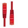 Image de ProXtend - Cordon de raccordement - RJ-45 (M) pour RJ-45 (M) - 5 m - 6 mm - UTP - CAT 6 - sans halogène, sans crochet, bloqué - rouge
