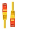 Image de ProXtend - Cordon de raccordement - RJ-45 (M) pour RJ-45 (M) - 5 m - 6 mm - UTP - CAT 6 - sans halogène, sans crochet, bloqué - jaune
