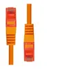 Image de ProXtend - Cordon de raccordement - RJ-45 (M) pour RJ-45 (M) - 7 m - 6 mm - UTP - CAT 6 - sans halogène, sans crochet, bloqué - orange