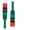 Image de ProXtend - Cordon de raccordement - RJ-45 (M) pour RJ-45 (M) - 10 m - 6 mm - UTP - CAT 6 - sans halogène, sans crochet, bloqué - vert