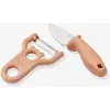 Image de Pertense set couteau+ épluche légume rose TU