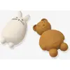 Image de Lot de 2 animaux de bain Duncan blanc TU