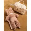 Image de Misa Cleo peluche poupon chat rose TU