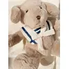 Image de Luca sailor peluche chien marron TU