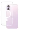 Image de PanzerGlass HardCase - Coque de protection pour téléphone portable - compatibilité avec MagSafe - polycarbonate, polyuréthanne thermoplastique (TPU) - blanc, transparent - pour Apple iPhone 16 Plus
