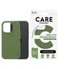 Image de CARE by PanzerGlass - Coque de protection pour téléphone portable - compatibilité avec MagSafe - polyuréthanne thermoplastique (TPU), polycarbonate (PC) - vert piquant - pour Apple iPhone 16 Pro