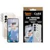 Image de CARE by PanzerGlass - Pack de protection 3 en 1 - coque de protection pour téléphone portable - vaisseau amiral - 100 % de polycarbonate recyclé, polyuréthane thermoplastique (TPU) 100 % recyclé - transparent - avec protecteur d'écran et protecteur