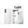 Image de CARE by PanzerGlass Star Lit - Coque de protection pour téléphone portable - compatibilité avec MagSafe - blanc, clair - pour Apple iPhone 17