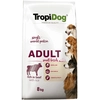 Image de 8kg Tropidog Premium Adult Small, nourriture sèche pour chiens au boeuf et au riz
