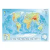 Image de Puzzle Trefl - Carte physique du monde, 1000 pièces