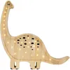 Image de LITTLE LIGHTS Lampe Veilleuse Diplodocus Bois Naturel