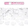 Image de CANON Ã CONFETTIS CÂUR BLANC 40CM