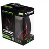 Image de Esperanza EGH300 - Micro-casque - circum-aural - filaire - jack 3,5mm - isolation acoustique - rouge