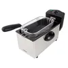Image de Esperanza FALAFEL Unique 3 L Autonome 2200 W Friteuse Noir, Blanc