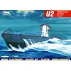 Image de Deutsches U-boot U 2 Typ Iia - 1:400e - Mirage Hobby
