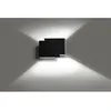 Image de Emibig Frost Applique Murale Affleurante Noire 1x G9