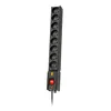 Image de lestar multiprise lx 810 1.5 m 8 prises electriques avec changer