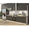Image de ULTRA Cuisine complete avec meuble four et plan de travail inclus L 300 cm - Gris mat