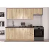 Image de Cuisine complète SARA - Décor chêne sonoma - L240 cm
