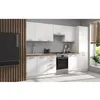 Image de ATLAS Cuisine complète 8 éléments - Décor blanc - L300 x H52 x H82 cm - Plan de travail non inclus