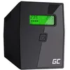 Image de Green Cell Micropower 600VA - Onduleur - CA 220/230/240 V - 360 Watt - 600 VA - 7 Ah - USB - connecteurs de sortie : 2