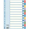 Image de Esselte 100169 intercalaires touches neutres en mylar a4 12 touches esselte group