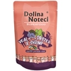 Image de 10x85g, Dolina Noteci Superfood, veau avec homard et crevettes, nourriture humide pour chats