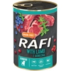 Image de 24x400g Rafi Junior Pastete, avec de l'agneau, nourriture humide pour chiens