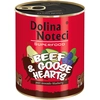 Image de 6x800g, Dolina Noteci Superfood, coeur de boeuf et d'oie, nourriture humide pour chiens