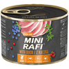Image de Lot économique : 24x185g Rafi Mini avec canard nourriture pour chiens humide