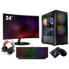 Image de VIST Kit Gaming Ryzen 5 3600 - RAM 32Go - RTX 3050 - SSD 1To m.2 - WIFI - LCD 24 - Windows 11 Pro