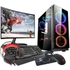 Image de VIST Kit Gaming Ryzen 5 - RAM 64Go - RX 6600 - SSD 1To M.2 - LCD 24 - Windows 11 Pro