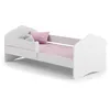 Image de Lit Enfant + Matelas + Barriere De Securite 160x80