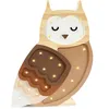 Image de LITTLE LIGHTS Lampe Veilleuse Chouette Marron