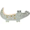 Image de LITTLE LIGHTS Lampe Veilleuse Crocodile Kaki Pastel