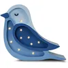 Image de LITTLE LIGHTS Lampe Veilleuse Oiseau Bleu Denim